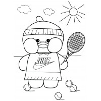 Уточка теннисистка