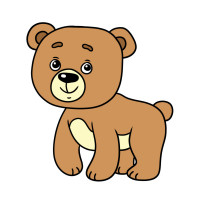 Как нарисовать медведя