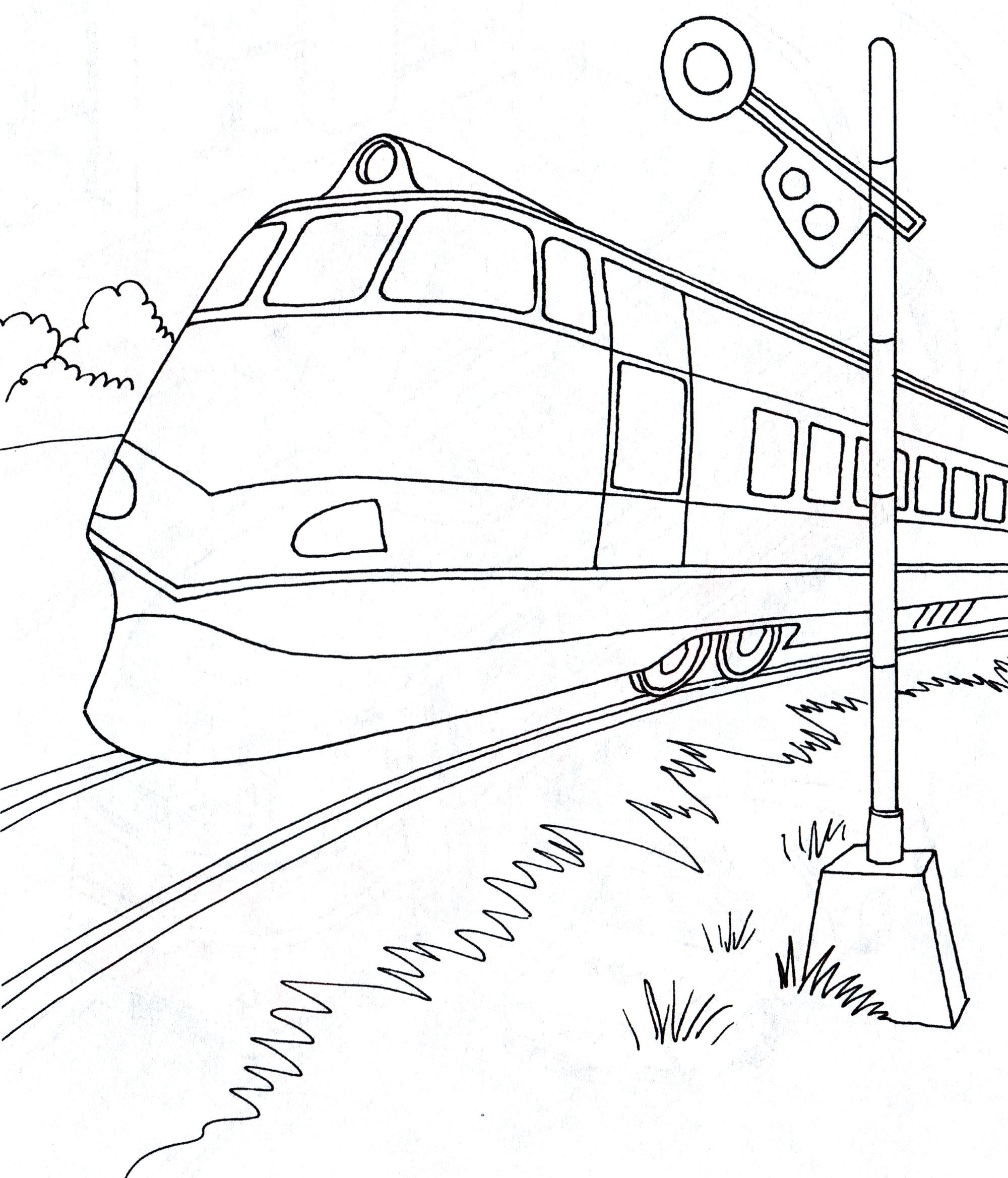 Раскраска для детей «Мир поездов» Раскраска для взрослых / Раскраска для мальчиков, 50 страниц А4