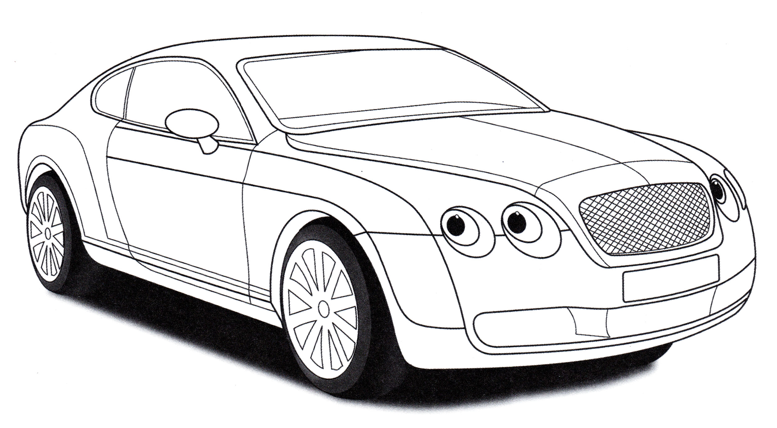 Bentley Coloring Pages