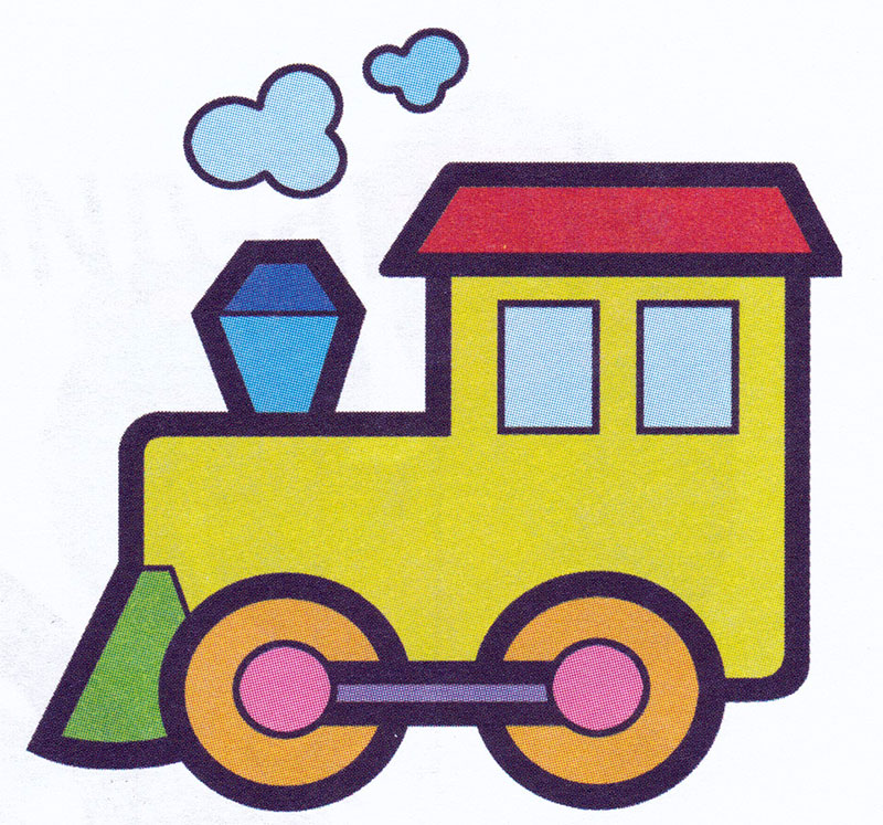 Картинки паровоз для детей дошкольного возраста