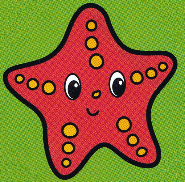 Морская звезда раскраска - 65 фото