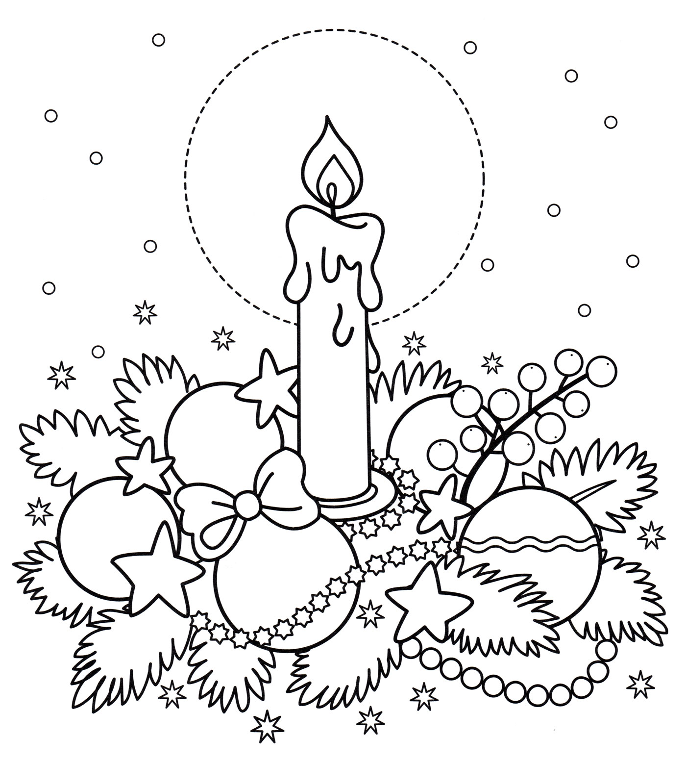 Набор для творчества «Новогодние раскраски. Дед Мороз» Т1519