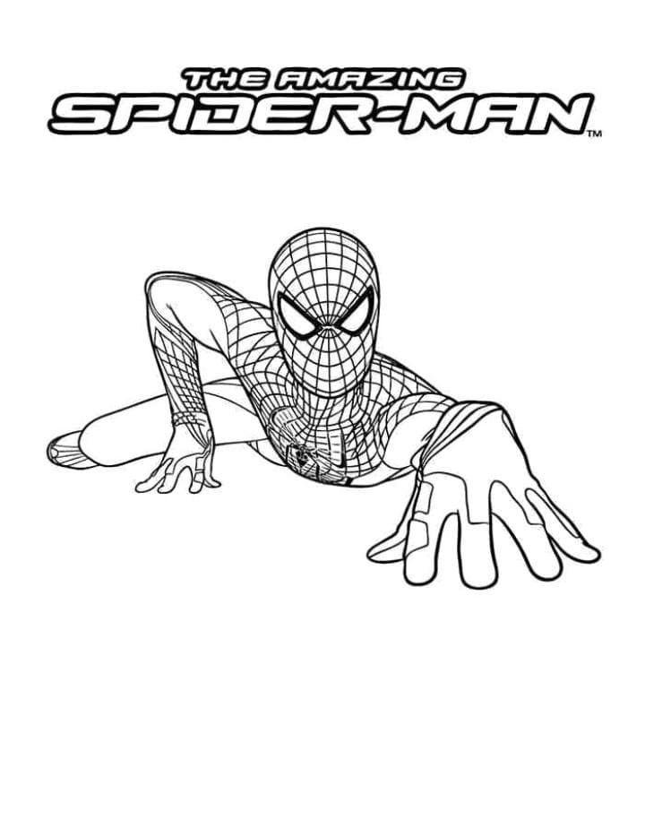 Раскраска Spider-man