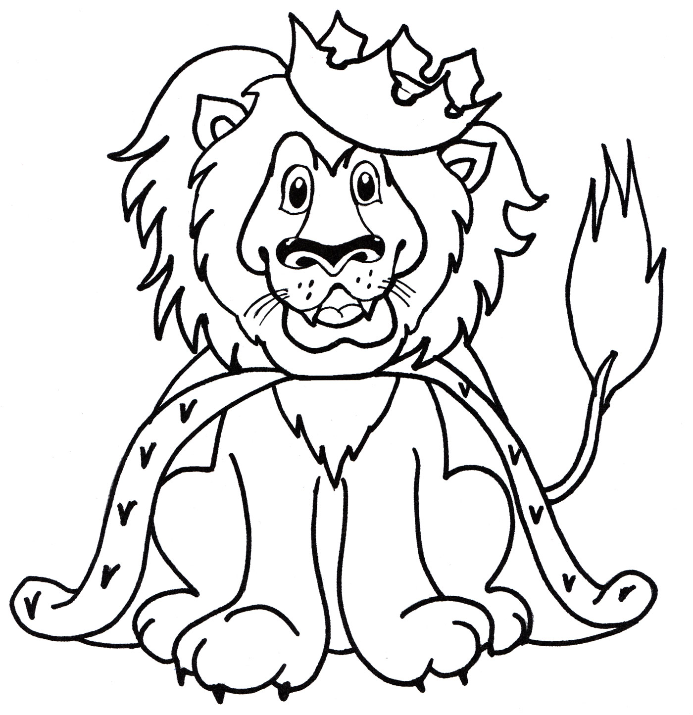Раскраски Король лев — распечатать или скачать бесплатно