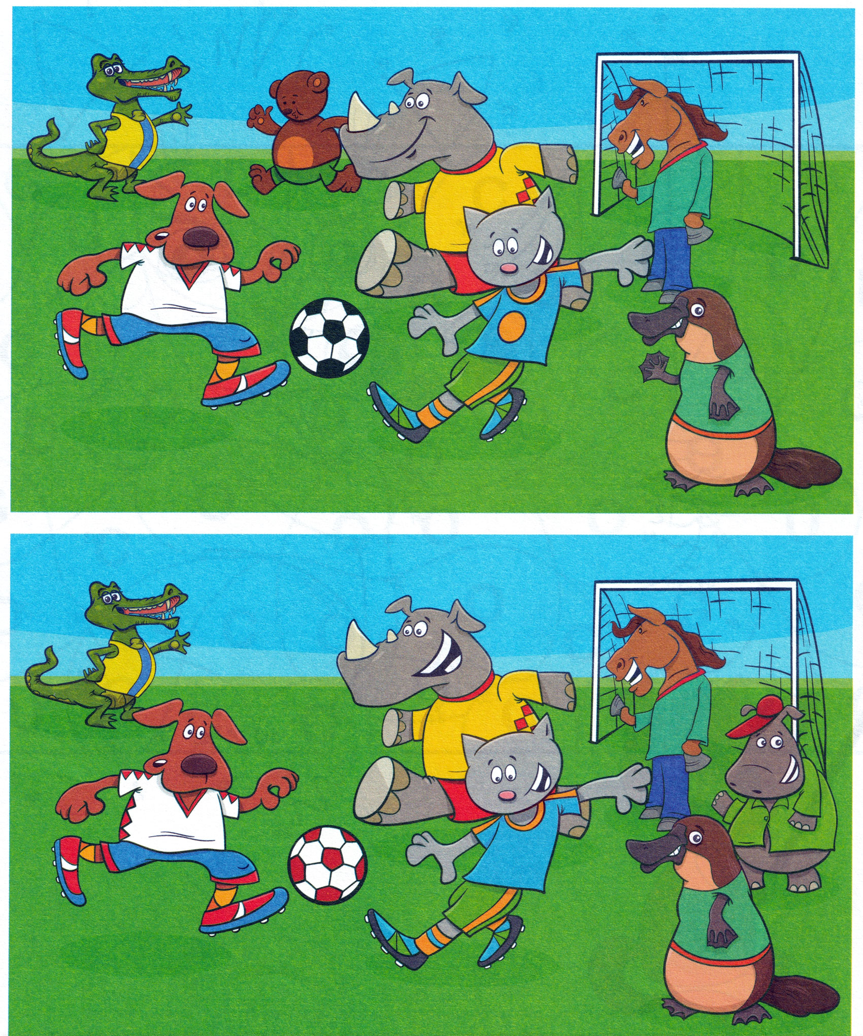 Животные-футболисты