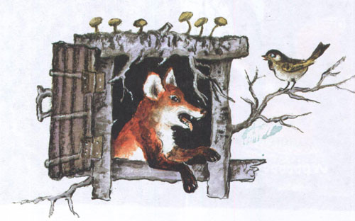 Сказка Волк и лиса - картинка 4