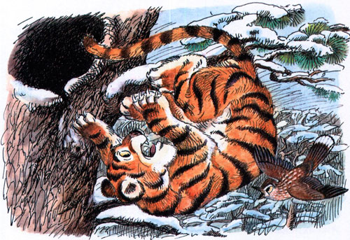Сказка про тигрёнка на подсолнухе - картинка 5