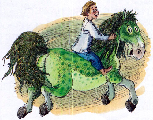 Сказка про зелёную лошадь - картинка 13