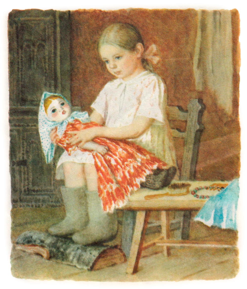 Девочка с куклой