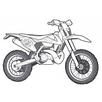 Кроссовый мотоцикл SX 250