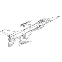 Бомбардировщик F-16C
