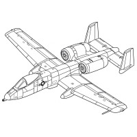 Штурмовик A-10A