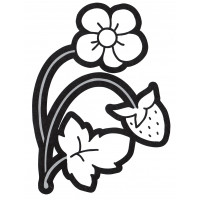 Куст земляники