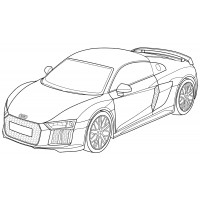 Audi R8 model