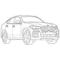 BMW X6 model