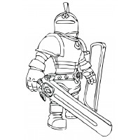 Роблокс персонаж рыцарь