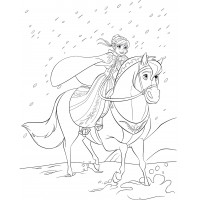 Анна на коне