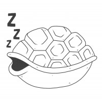 Спящая черепаха