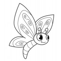 Удивительная бабочка