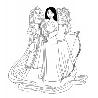 Три смелых принцессы