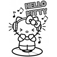 Раскраски Хелло Китти распечатать / Hello Kitty