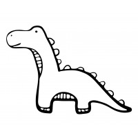 Смешной стегозавр
