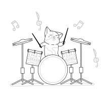 Котик-барабанщик