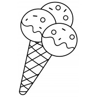 Три шарика мороженого
