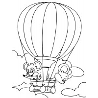 Мыши летят на воздушном шаре