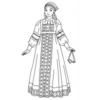 Платье Тверской губернии