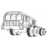 Седельный тягач КЗКТ-7428