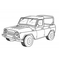 Автомобиль повышенной проходимости УАЗ-469