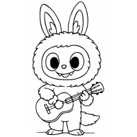 Лабубу-музыкант