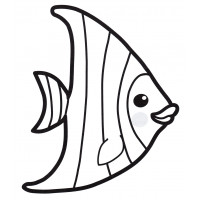 Полосатая рыбка