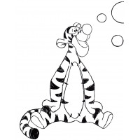 Тигра и мыльные пузыри