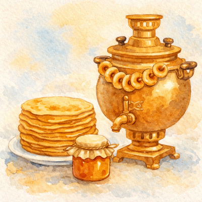 Едет Масленица