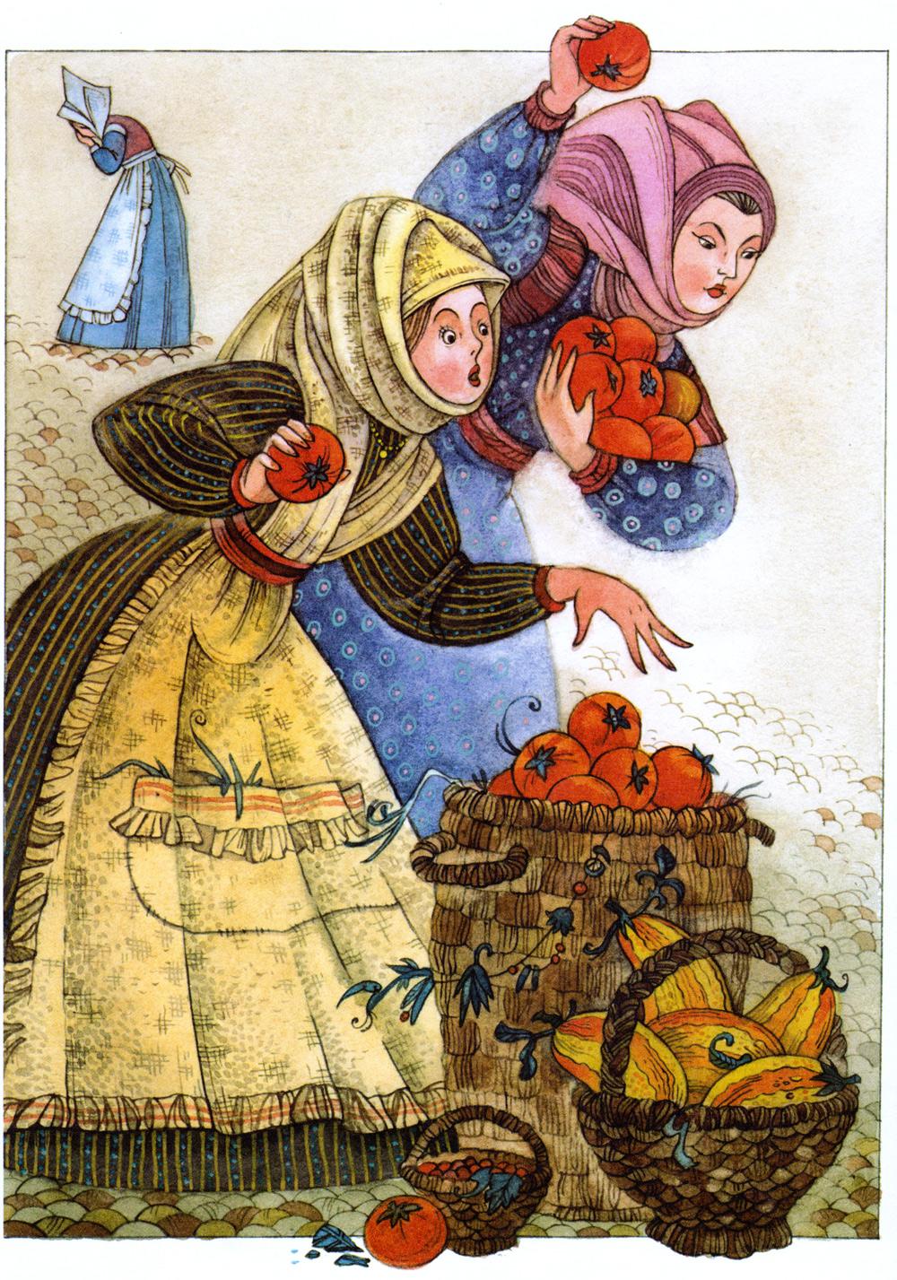 Торговки прогоняют мальчика