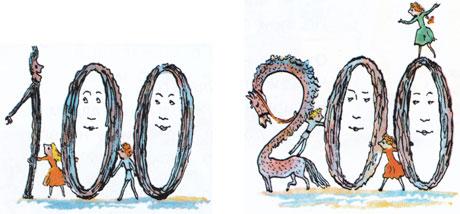 Сто и двести - числа