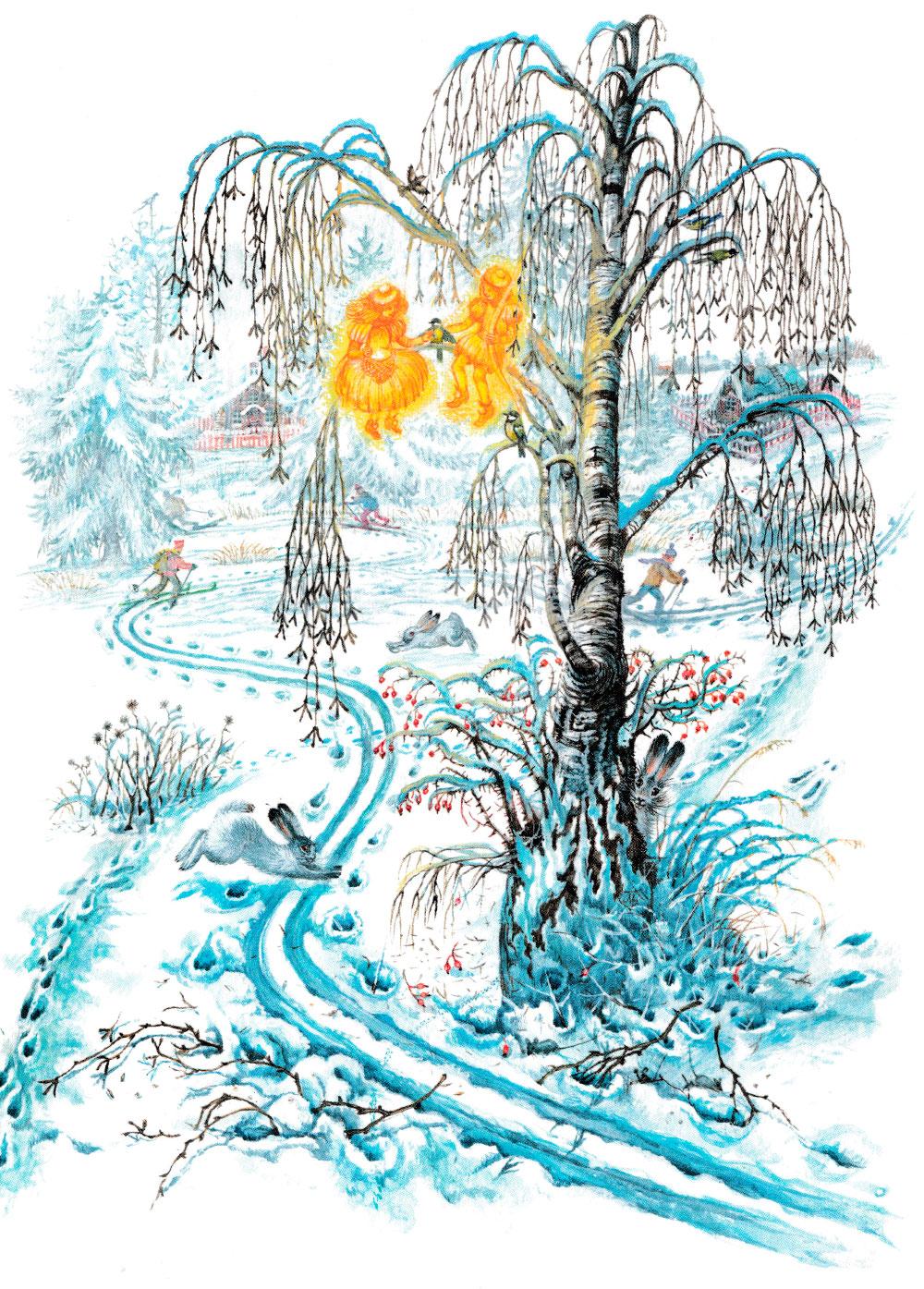 Зой и Зоя на дереве