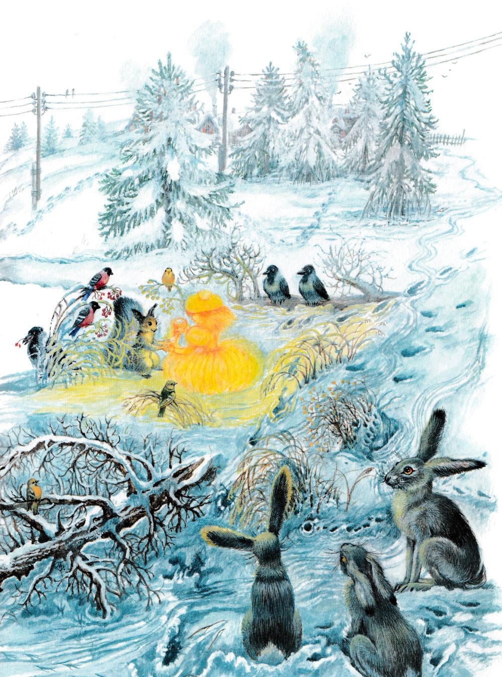 Зоя и белочка