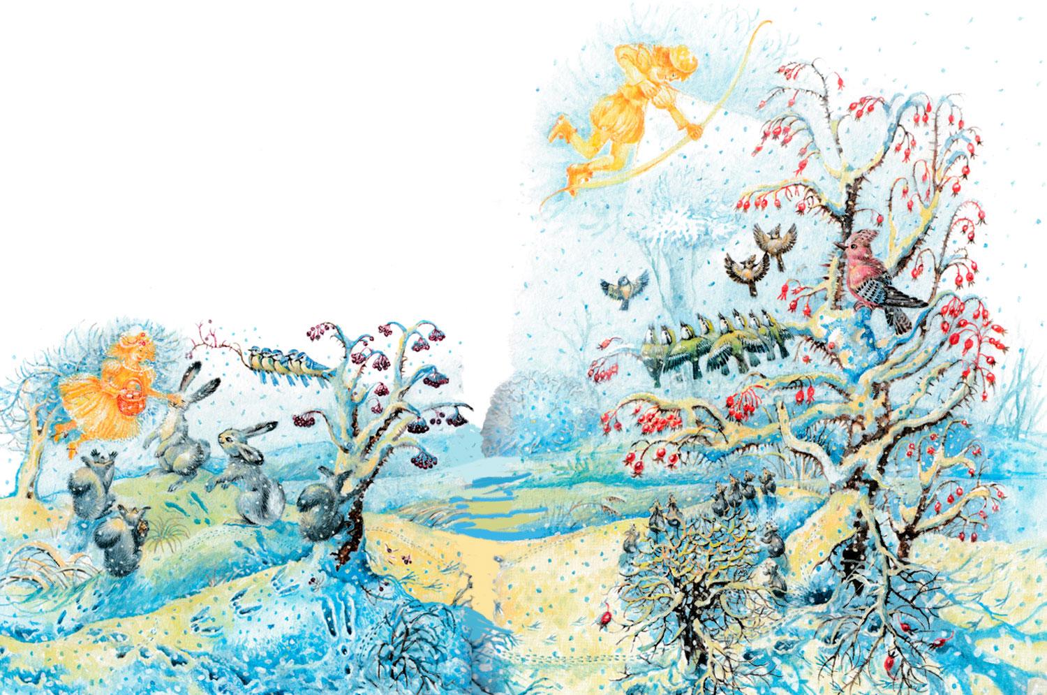 Солнечные зайчики помогают животным