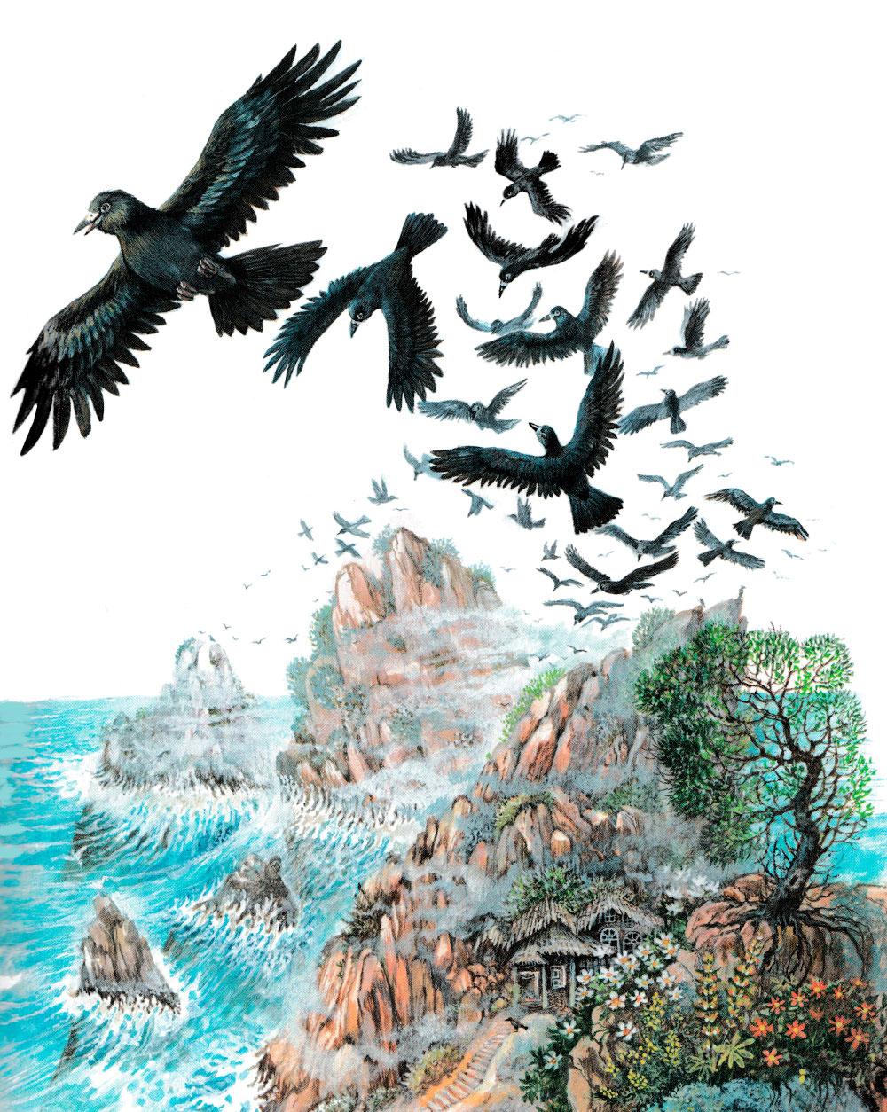 Грачи полетели домой