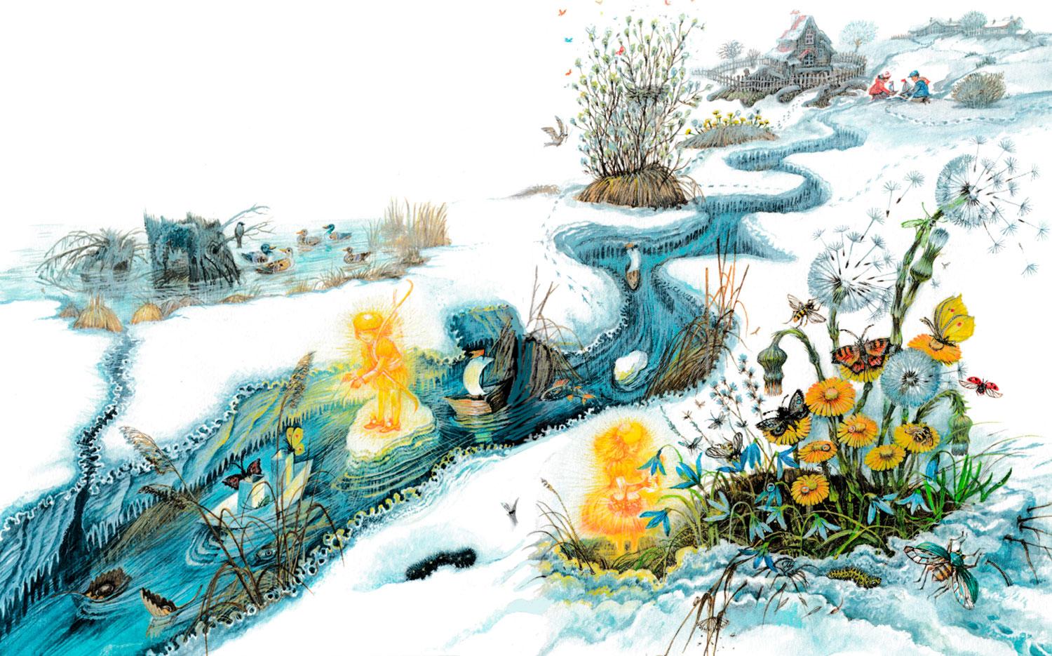 Солнечные зайчики рассказываем про весну