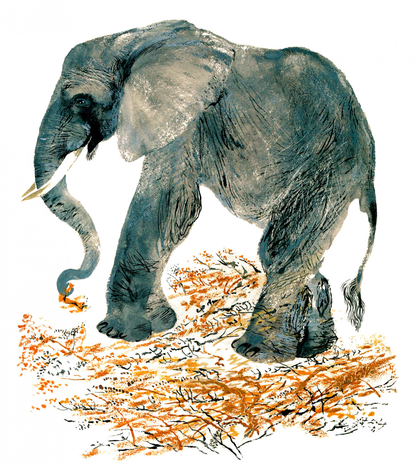 Огромный слон