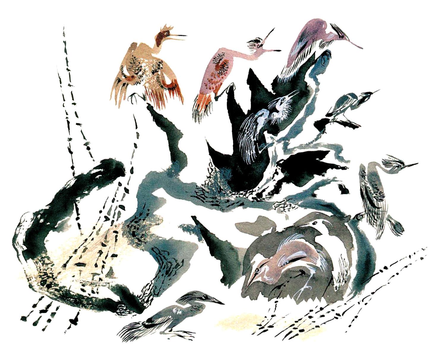 Дикие птички