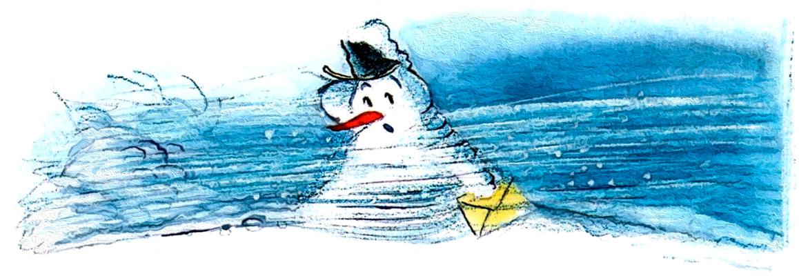 Снеговик и метель