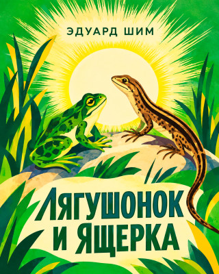 Лягушонок и ящерка