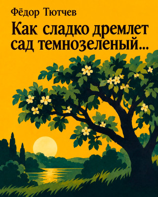 «Как сладко дремлет сад темнозеленый...»