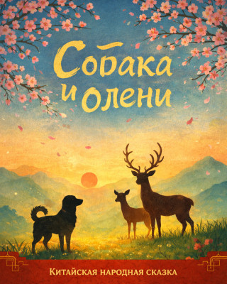 Собака и олени